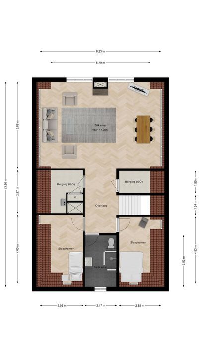 Persijnlaan 6, Wassenaar plattegrond-54