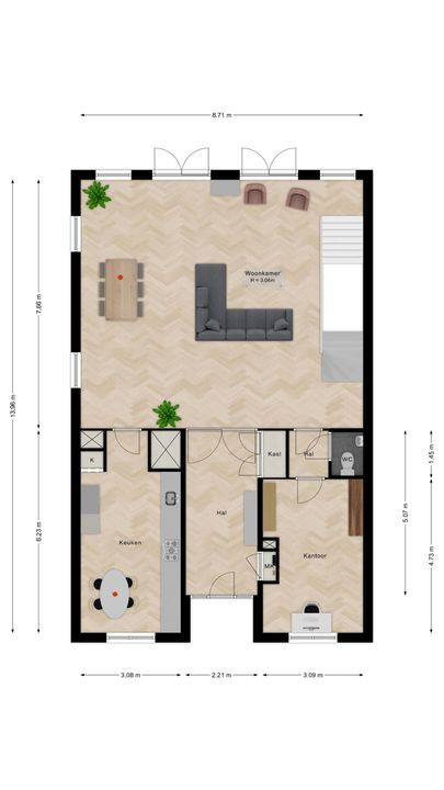 Persijnlaan 6, Wassenaar plattegrond-54