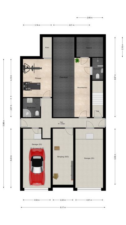 Persijnlaan 6, Wassenaar plattegrond-54