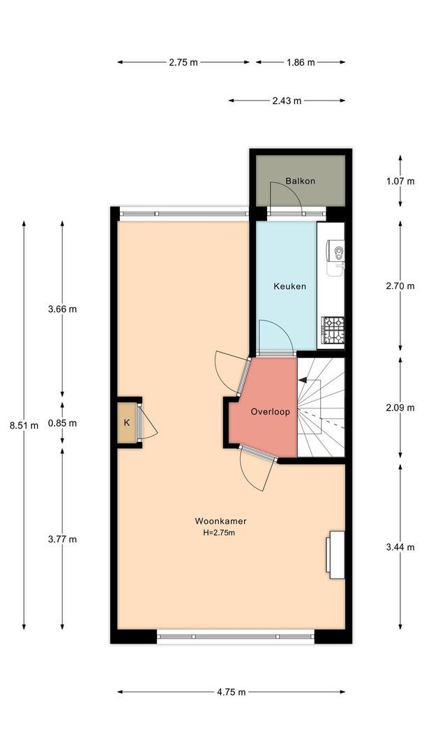 van der Palmstraat 85, Voorburg foto-32 blur