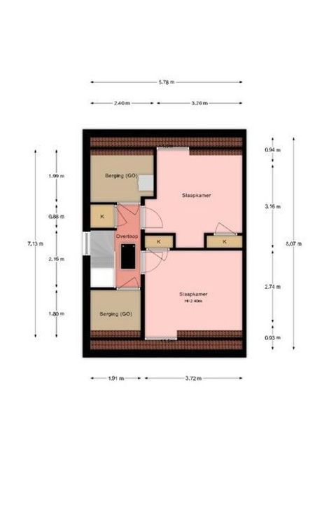 Boshuizerlaan 18, Leiden plattegrond-50