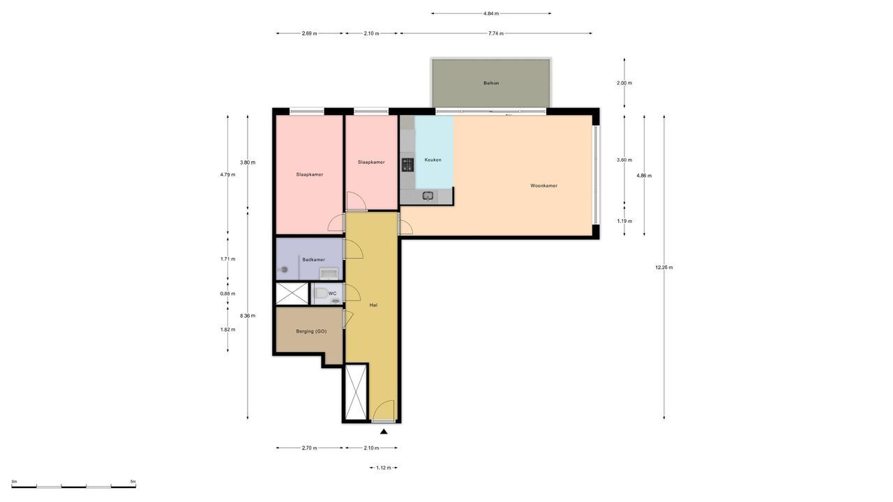 Coebelweg 21, Leiden plattegrond-36