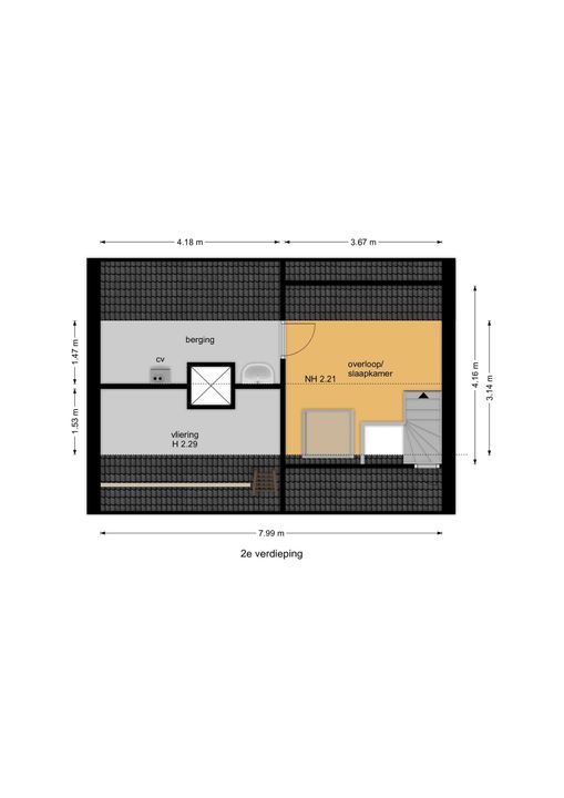 Vijverweg 3, Wassenaar plattegrond-56