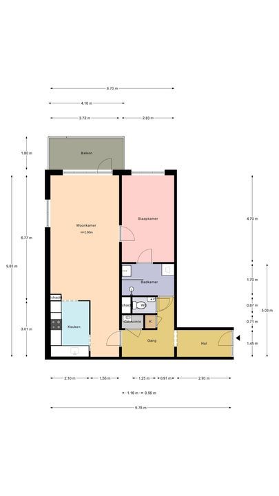 Morssingel 237, Leiden plattegrond-27