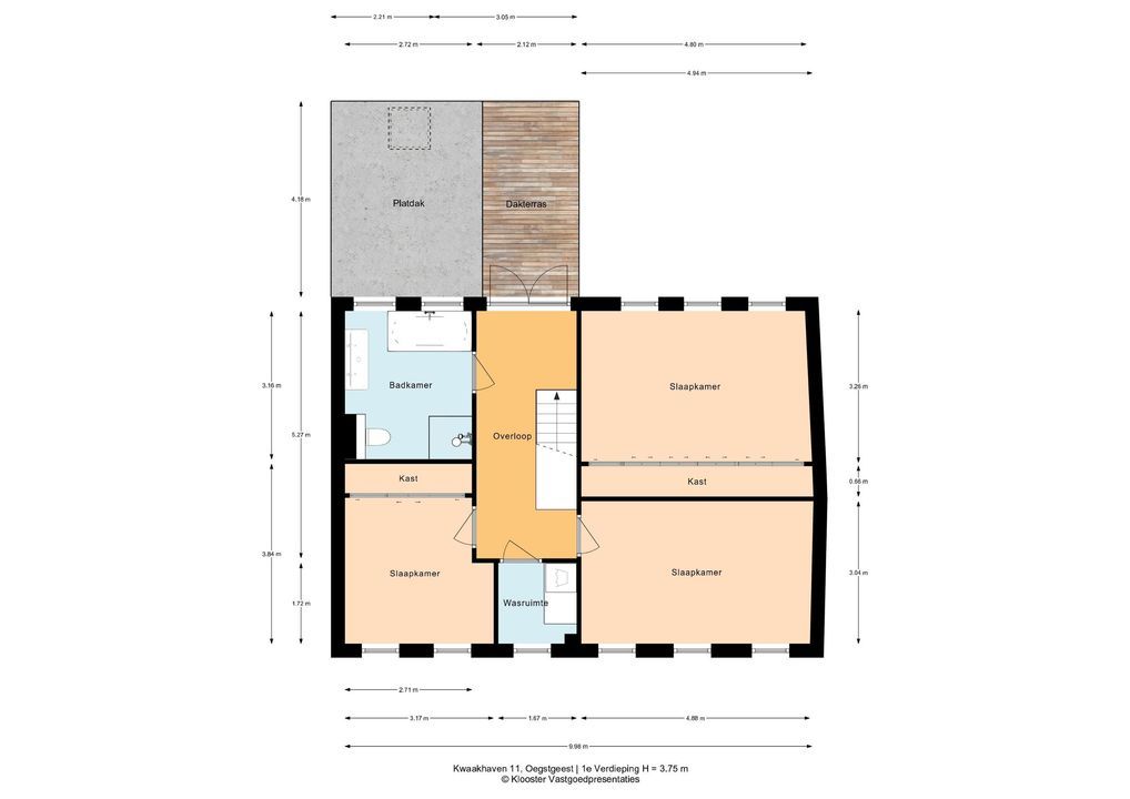 Kwaakhaven 11, Oegstgeest plattegrond-36