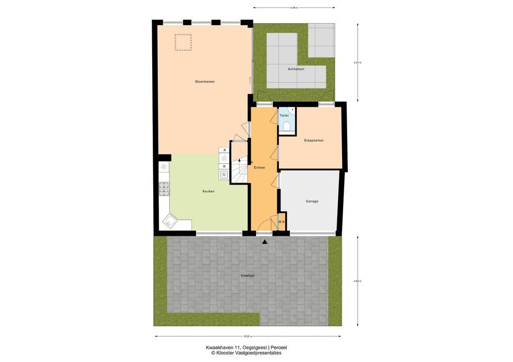 Kwaakhaven 11, Oegstgeest plattegrond-36