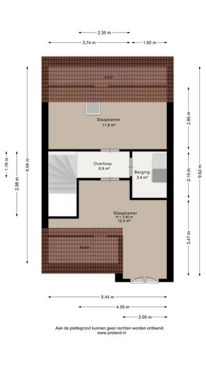 Sterreschans 645, Oegstgeest plattegrond-43