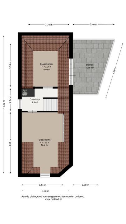 Morsweg 73, Leiden plattegrond-66
