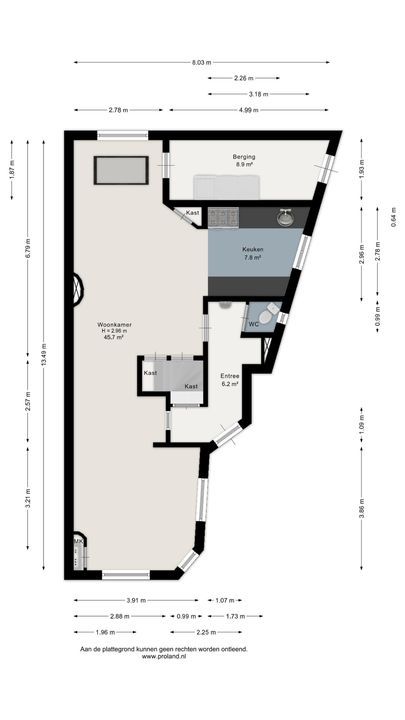 Morsweg 73, Leiden plattegrond-66
