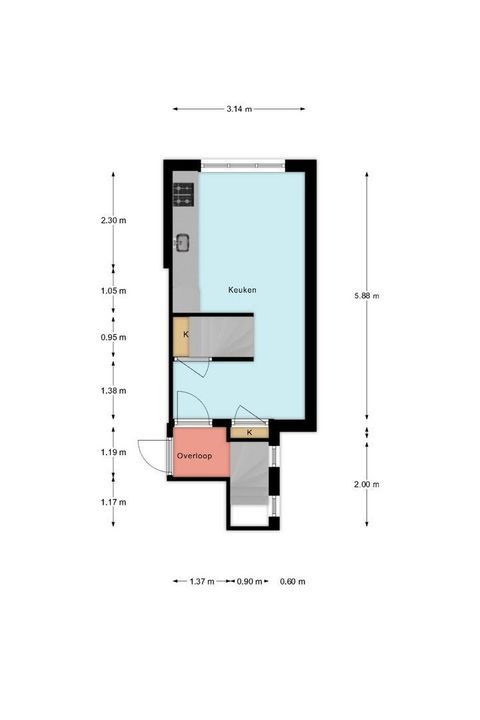Damlaan 45 B, Leidschendam plattegrond-34