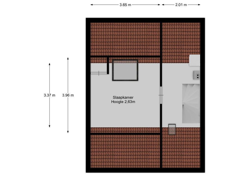 Monnickskamp 358, Huizen plattegrond-23