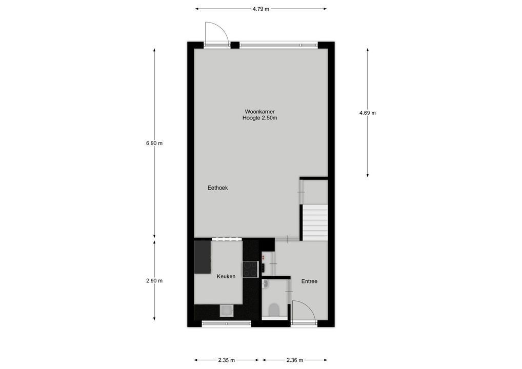 Pieter van der Leelaan 10, Kortenhoef plattegrond-21