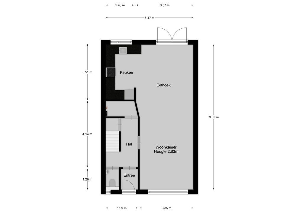 Boerhaavelaan 23, Bussum plattegrond-31