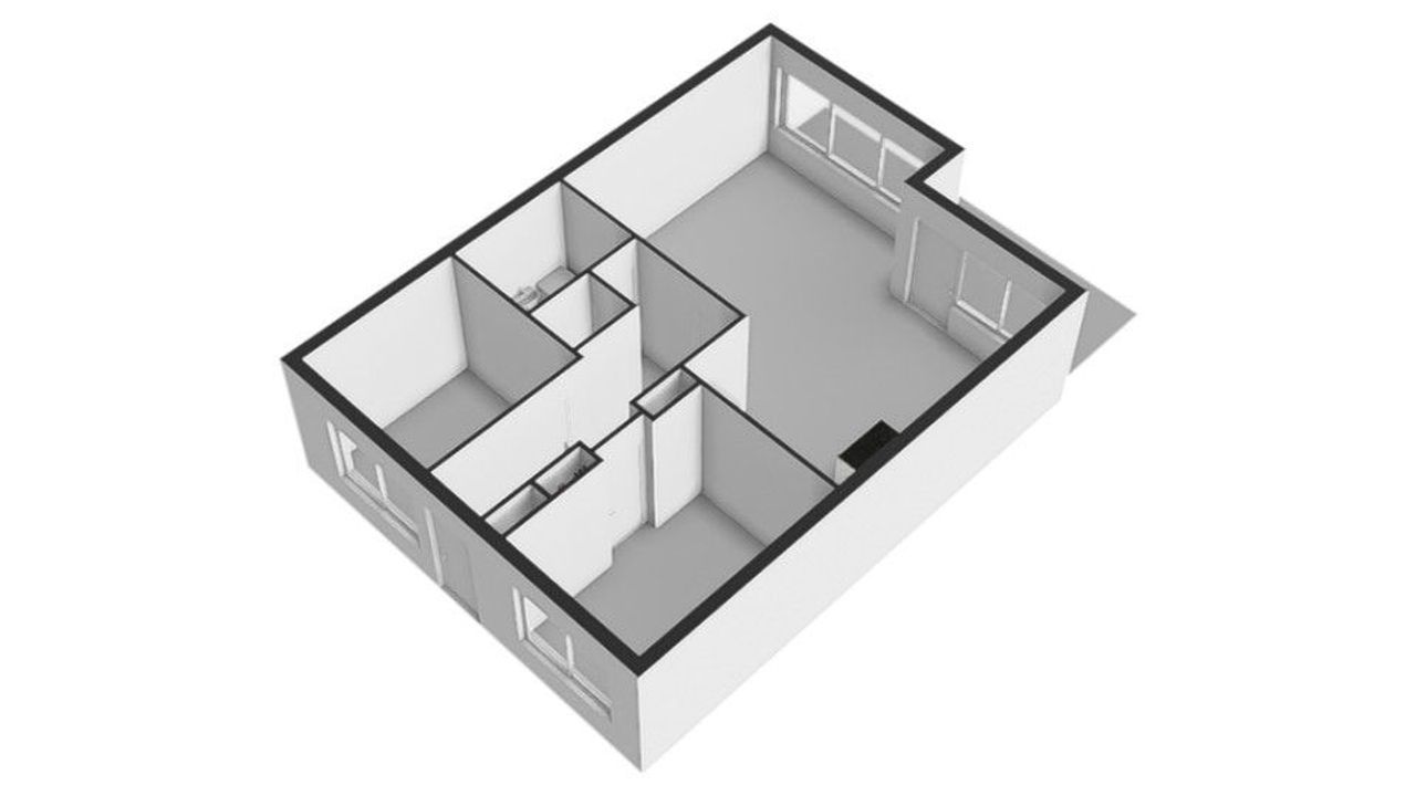 Huizerweg 21 H, Bussum plattegrond-23