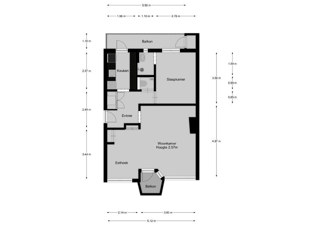 Admiraal de Ruyterlaan 59, Hilversum plattegrond-15