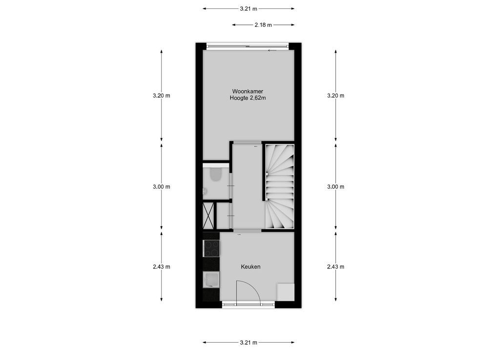 Hogesteeg 19 B, Amersfoort plattegrond-24