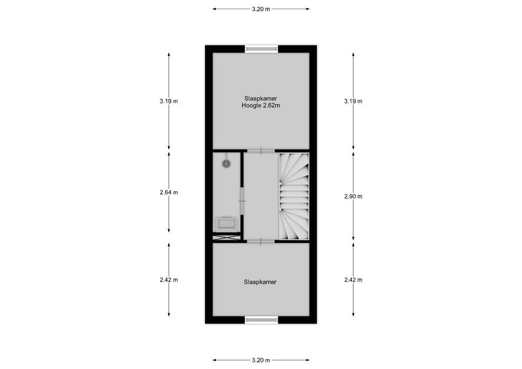 Hogesteeg 19 B, Amersfoort plattegrond-24