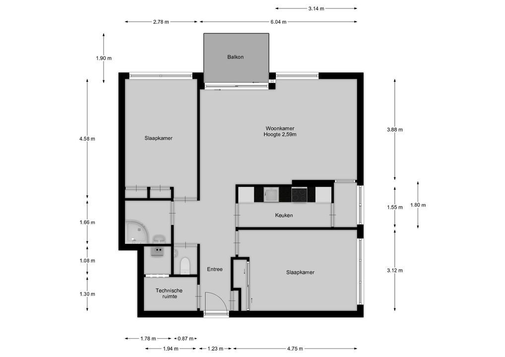 Graaf Willem de Oudelaan 149, Naarden plattegrond-11