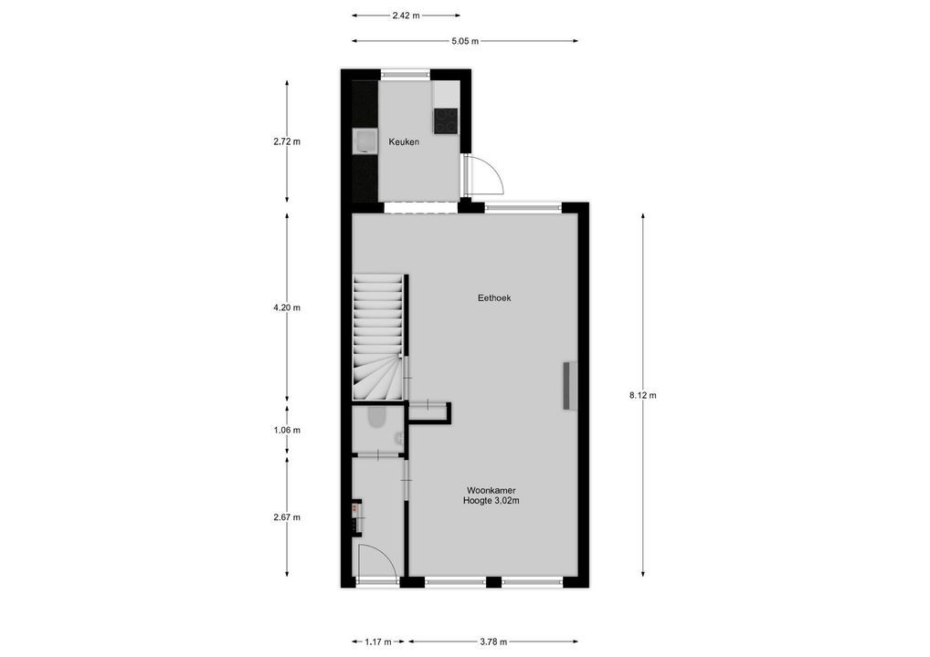 Noordereinde 109, 's-Graveland plattegrond-24