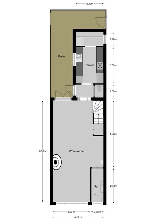 Floralialaan 42 A, Bussum plattegrond-23