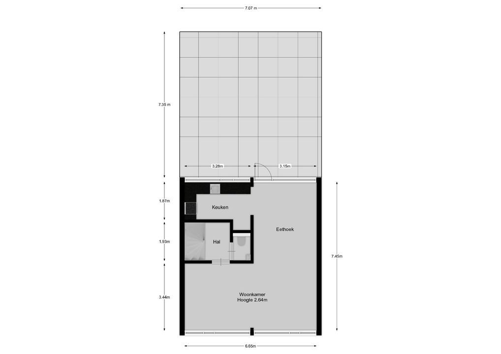 Meenthof 27, Kortenhoef plattegrond-20