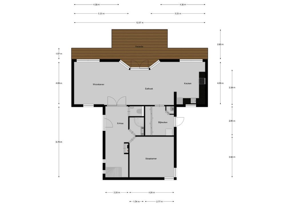 Kortenhoefsedijk 108 a, Kortenhoef plattegrond-33