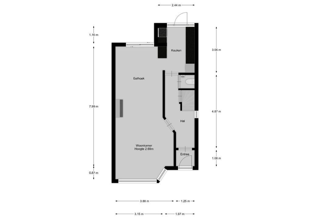 Vossiuslaan 69, Bussum plattegrond-23