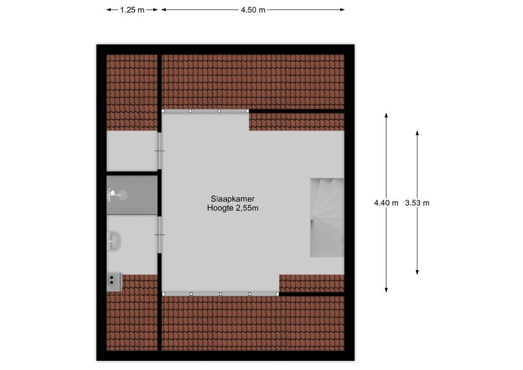 Baars 29, Blaricum plattegrond-24