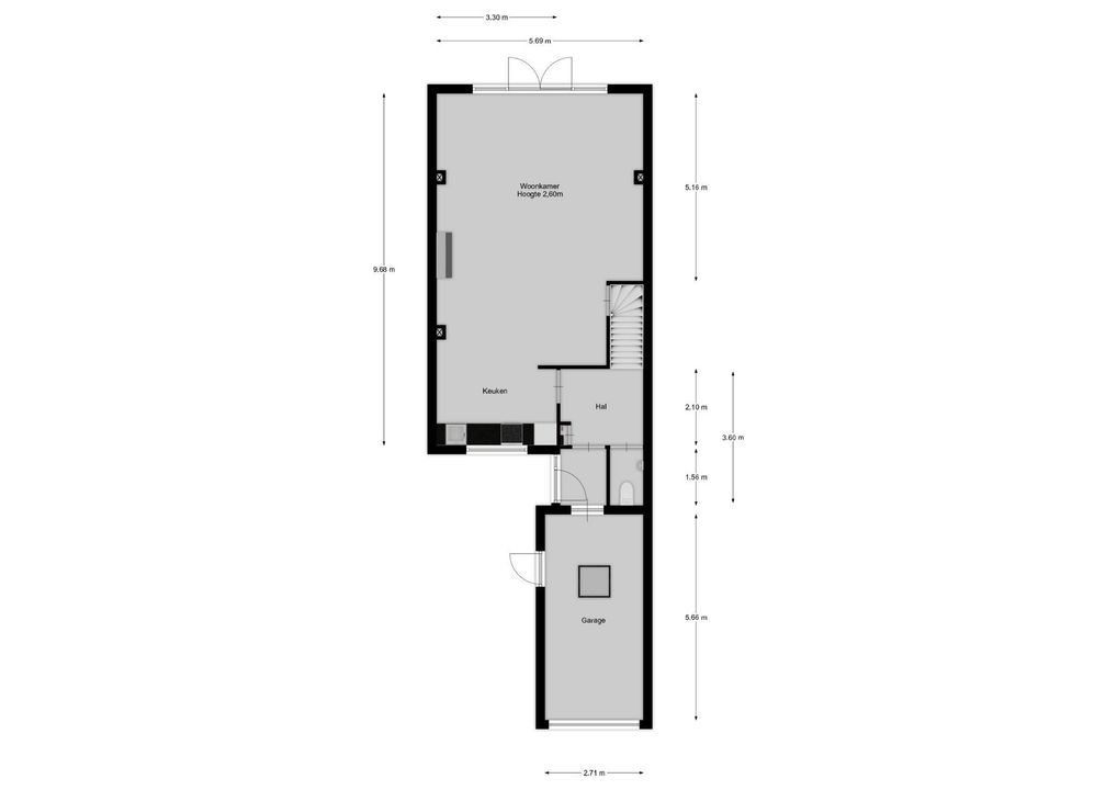 Baars 29, Blaricum plattegrond-24