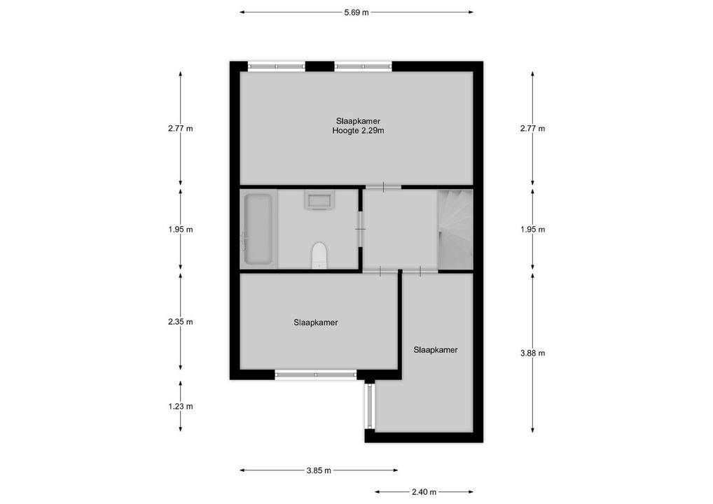 Baars 29, Blaricum plattegrond-24