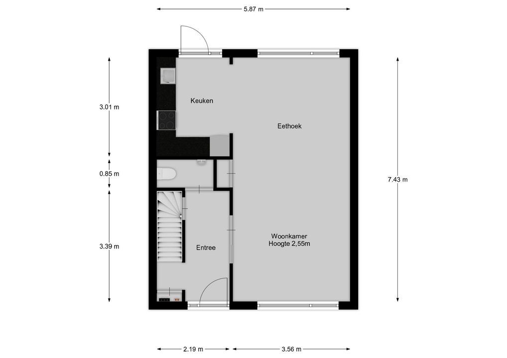 Rozenhof 17, Kortenhoef plattegrond-22