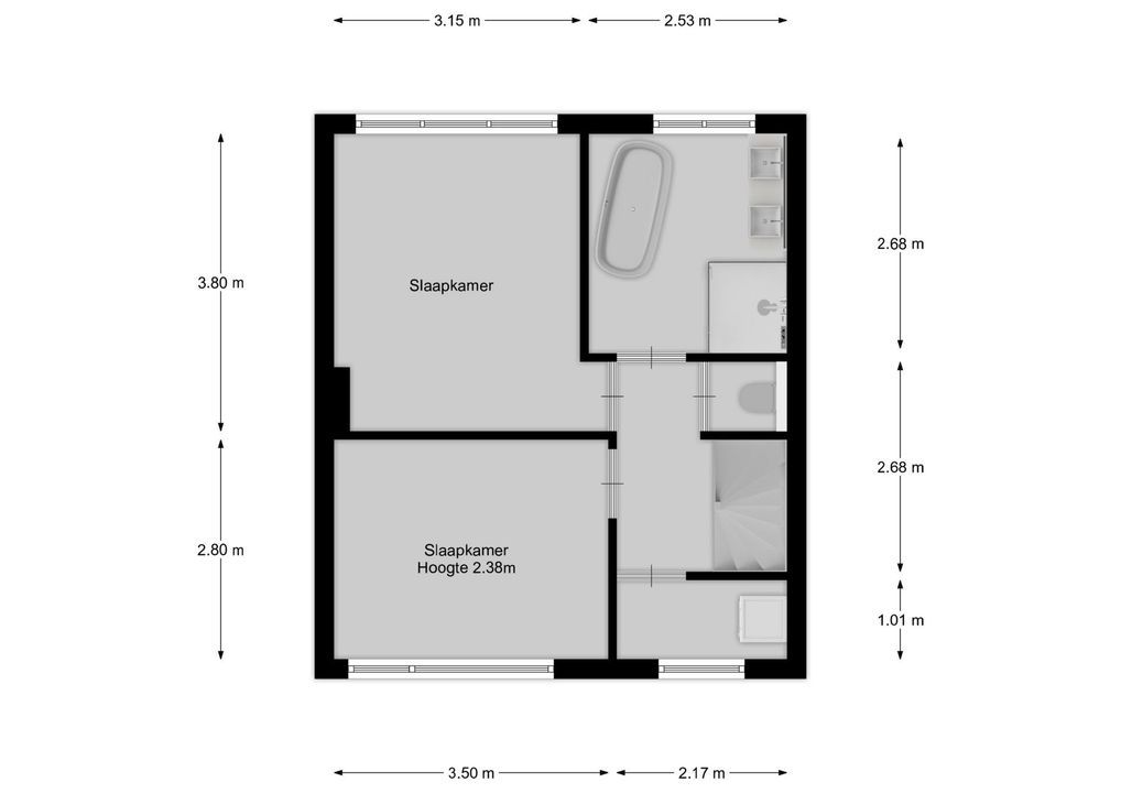 Reigerlaan 1, Kortenhoef plattegrond-20