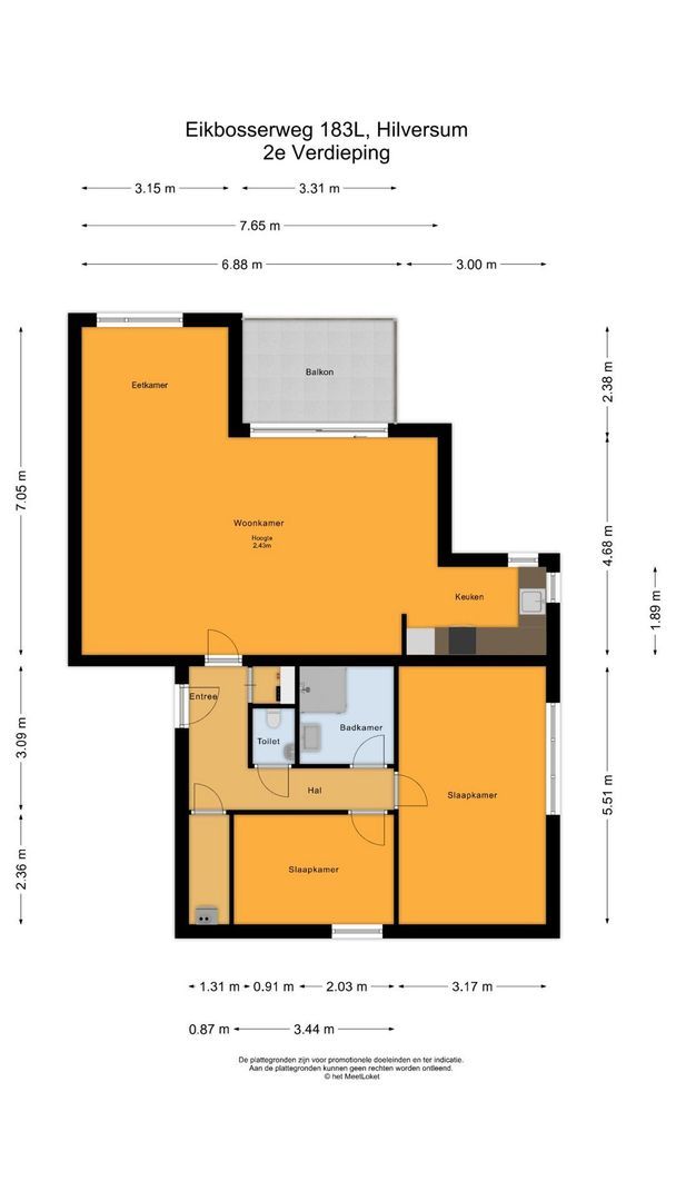 Eikbosserweg 183 L, Hilversum foto-27 blur