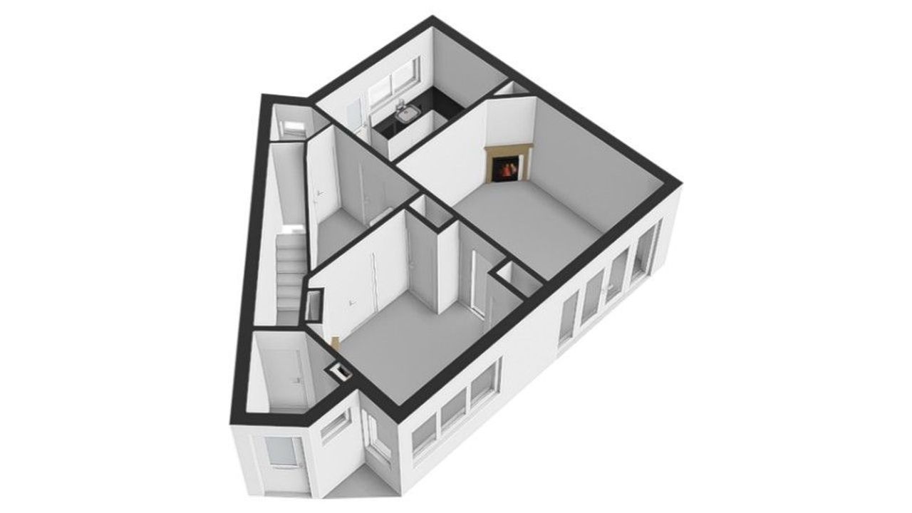 Batterijlaan 18 A, Bussum plattegrond-25