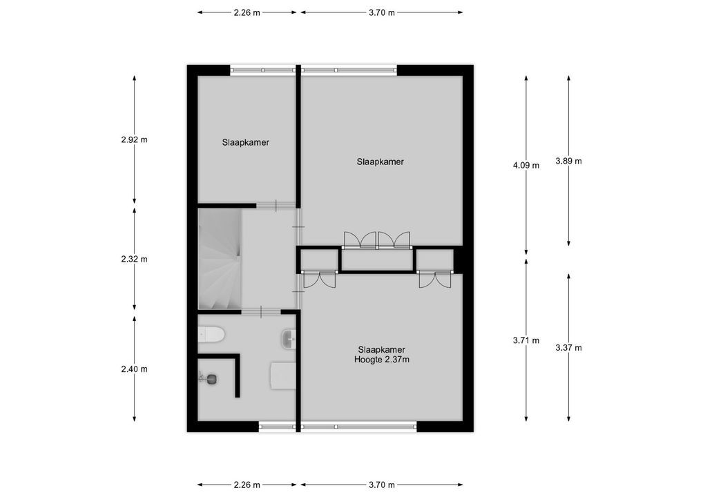 Julianaweg 28, Kortenhoef plattegrond-18