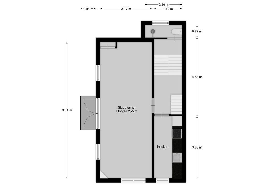 Generaal de la Reijlaan 37, Bussum plattegrond-21