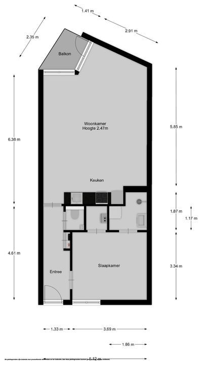 Koningsstraat 65 18, Hilversum plattegrond-19