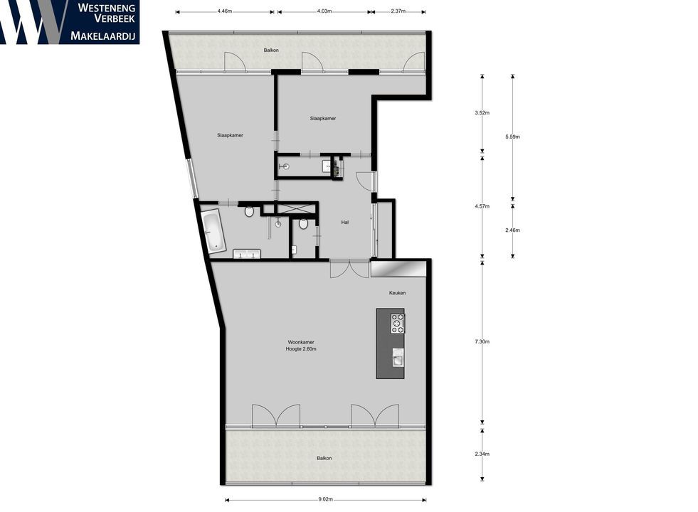 Vaartweg 182 E, Hilversum plattegrond-22