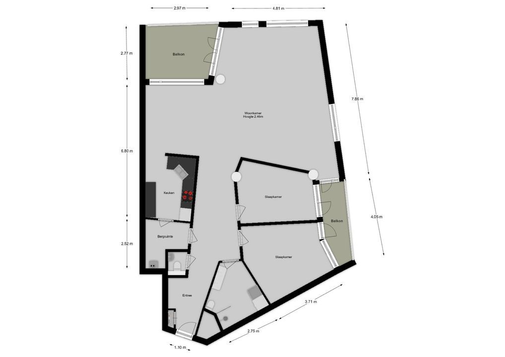 Pastoor Hendrikspark 35, Laren plattegrond-21
