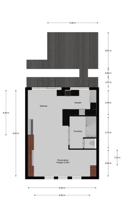Gijsbrecht van Amstelstraat 349, Hilversum plattegrond-28