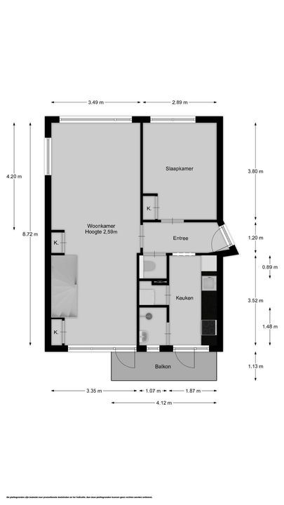 Ten Boomstraat 59, Hilversum plattegrond-18