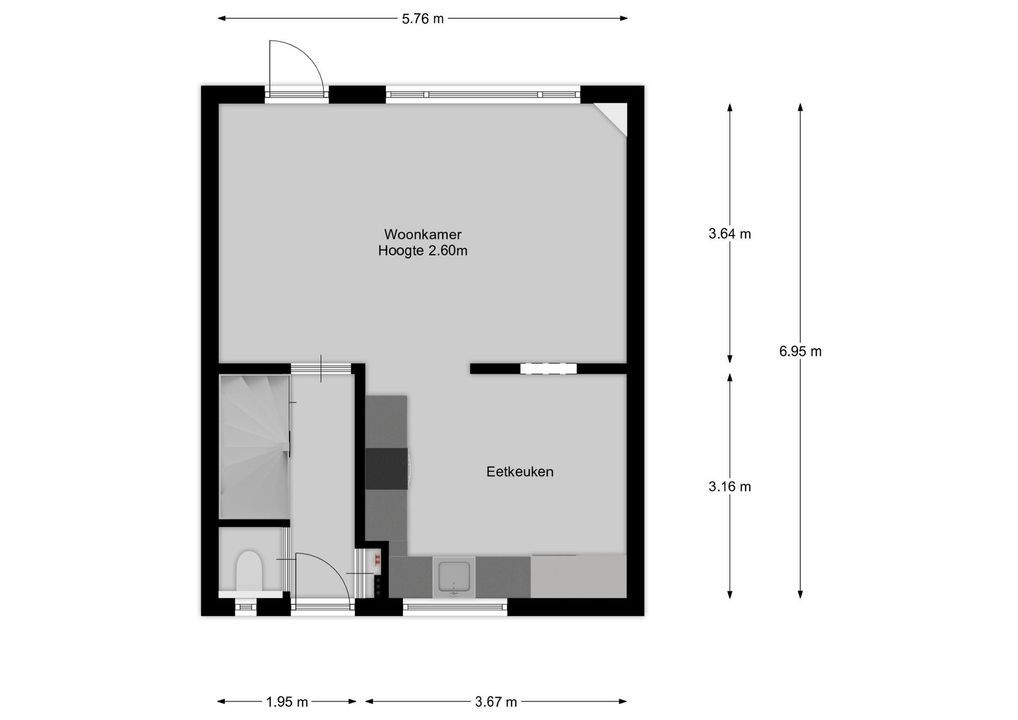 Jan Stadelaarstraat 4, Kortenhoef plattegrond-18