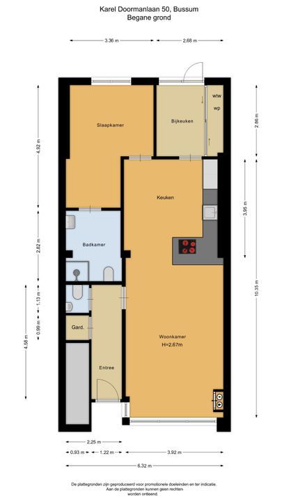 Karel Doormanlaan 50, Bussum plattegrond-18