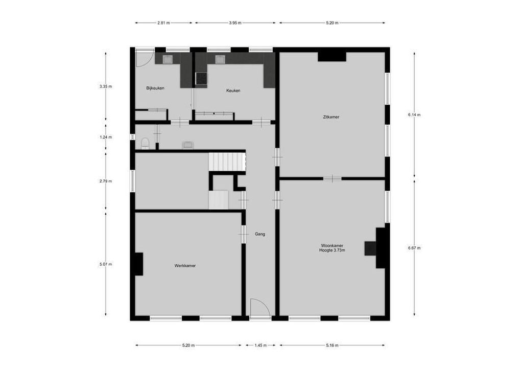 Noordereinde 12, 's-Graveland plattegrond-28