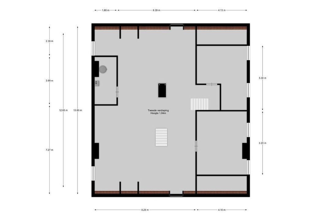 Noordereinde 12, 's-Graveland plattegrond-28