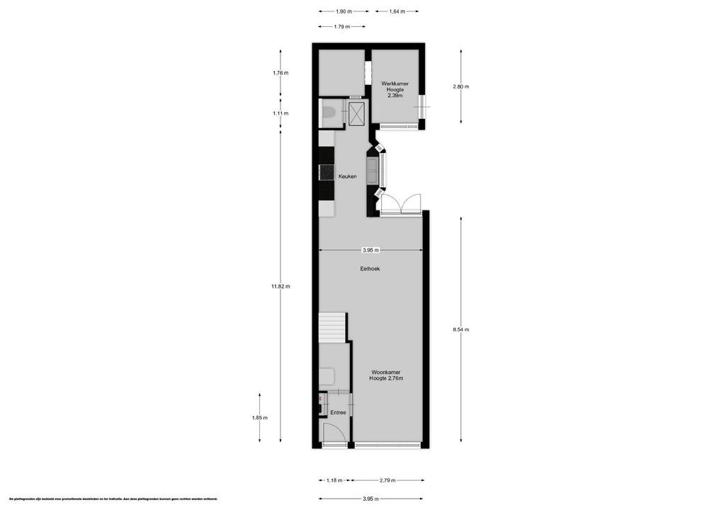 Hogeweg 15, Bussum plattegrond-21