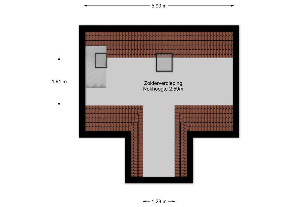 Koopweg 41, Bussum plattegrond-30