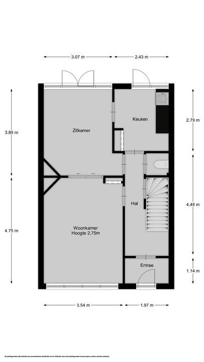 Simon Stevinweg 4 B, Bussum plattegrond-17