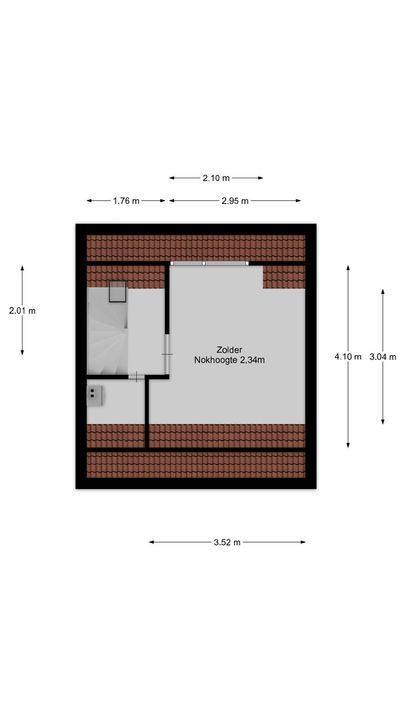 B. van Rooijenstraat 90, Naarden plattegrond-20