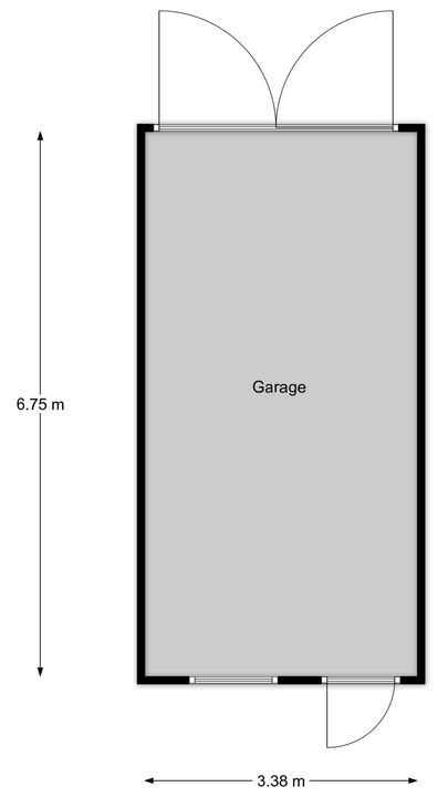 B. van Rooijenstraat 90, Naarden plattegrond-20